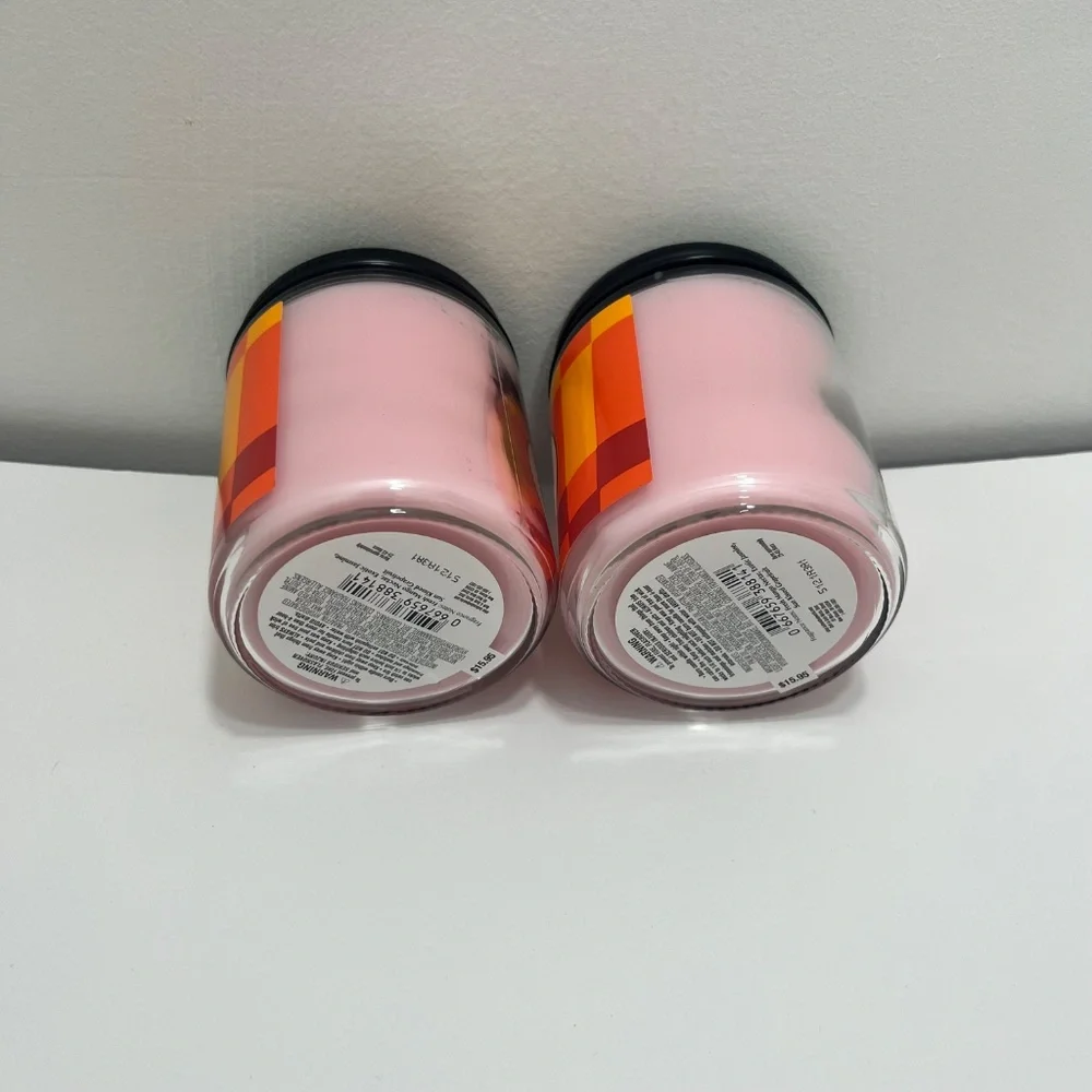 2× Bath & Body Works Mango Mai Tai Single‑Wick Candles‎ - New Unused - Picture 3 of 4
